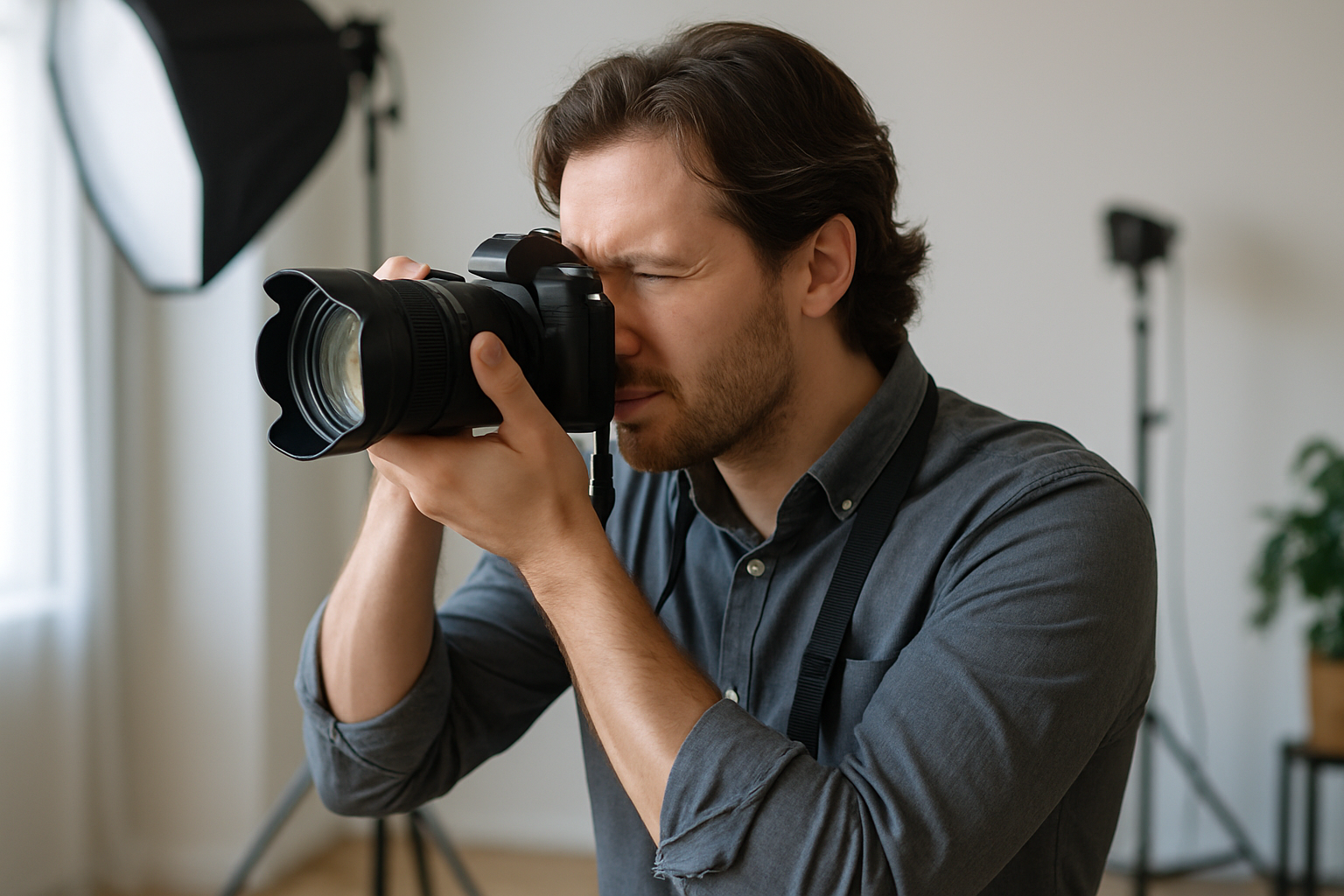 a photographer doing a job